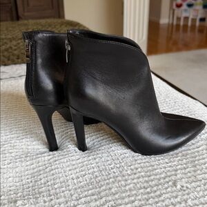 Nine West Black Heeled Boots